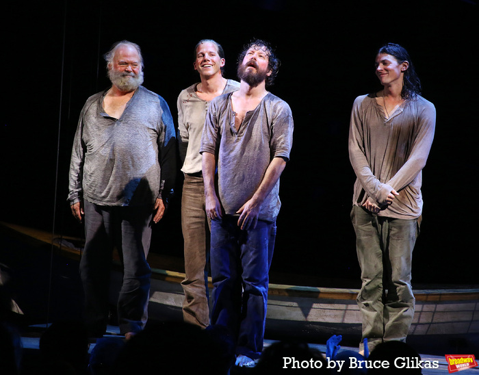 Photos: The Avett Brothers Join SWEPT AWAY Cast at Opening Night Curtain Call  Image