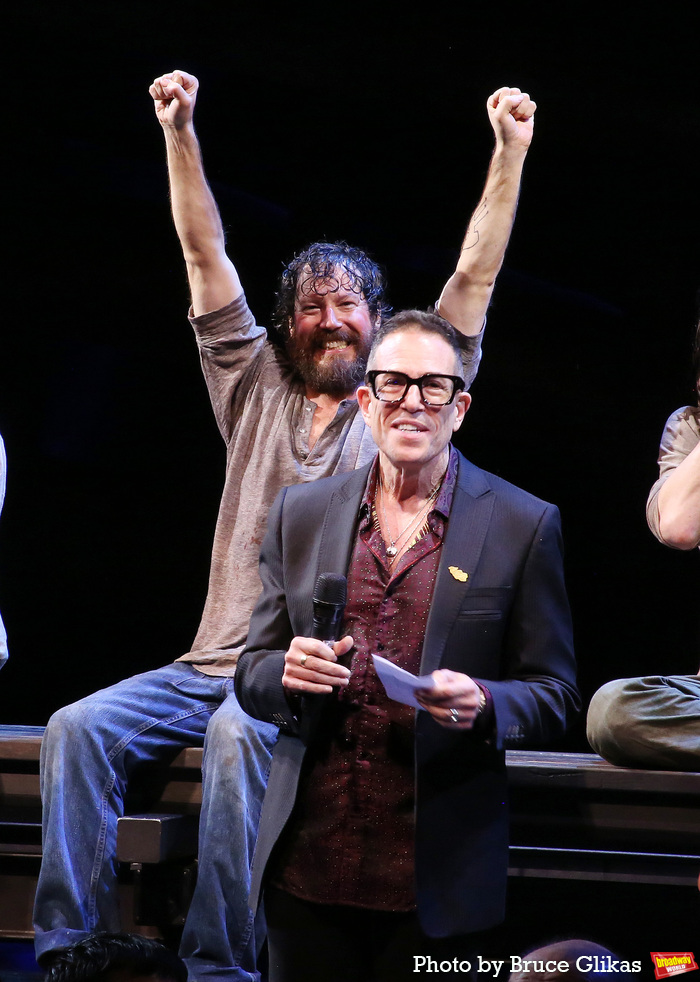 Photos: The Avett Brothers Join SWEPT AWAY Cast at Opening Night Curtain Call Image