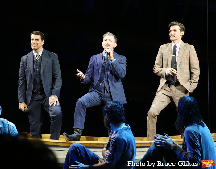 Photos: The Avett Brothers Join SWEPT AWAY Cast at Opening Night Curtain Call  Image