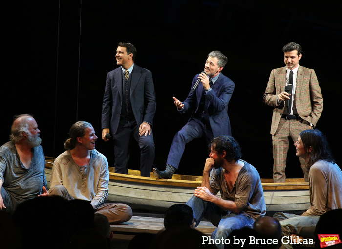 Photos: The Avett Brothers Join SWEPT AWAY Cast at Opening Night Curtain Call  Image