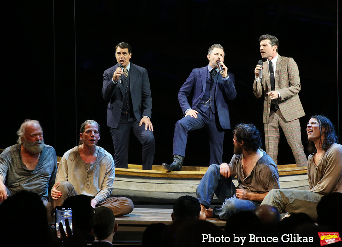 Photos: The Avett Brothers Join SWEPT AWAY Cast at Opening Night Curtain Call  Image