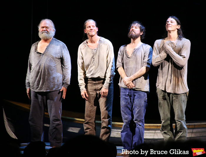 Photos: The Avett Brothers Join SWEPT AWAY Cast at Opening Night Curtain Call  Image