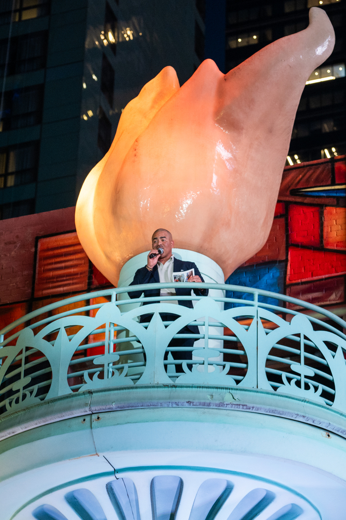 Photos: Chris Jackson Unveils Jenna Morello's SAINT LIBERTY at RiseNY Image