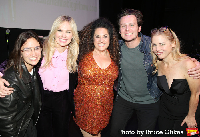 Sas Goldberg, Laura Bell Bundy, Marissa Jaret Winokur, Jonathan Groff and Kerry Butle Photo