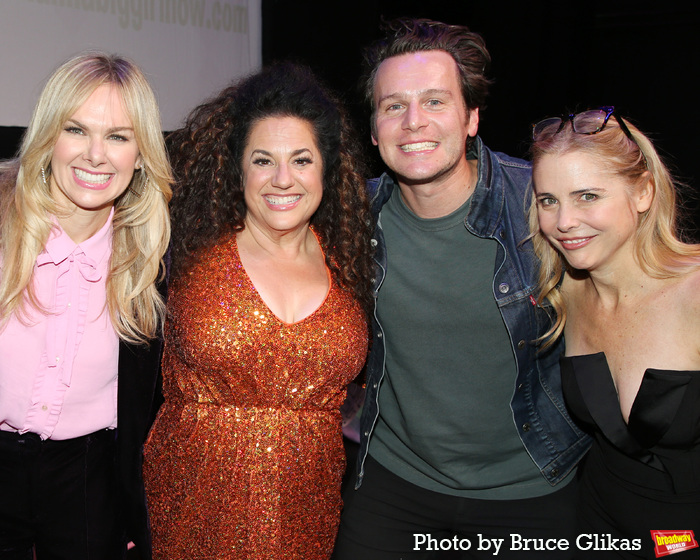 Laura Bell Bundy, Marissa Jaret Winokur, Jonathan Groff and Kerry Butler Photo