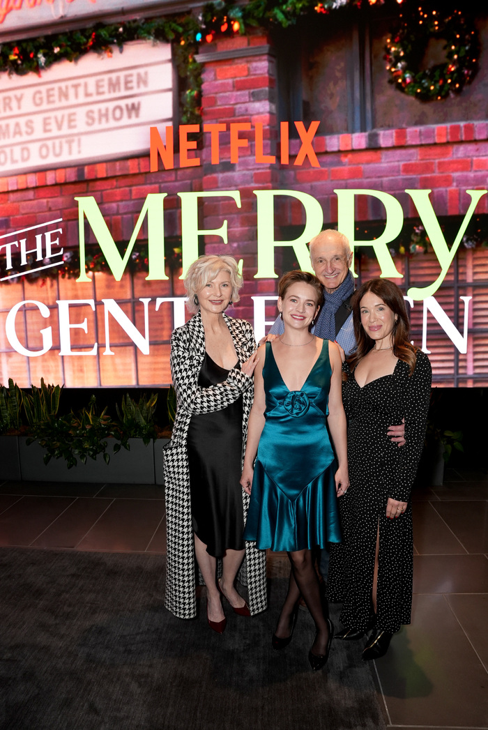 Beth Broderick, Britt Robertson, Michael Gross, and Marla Sokoloff Photo