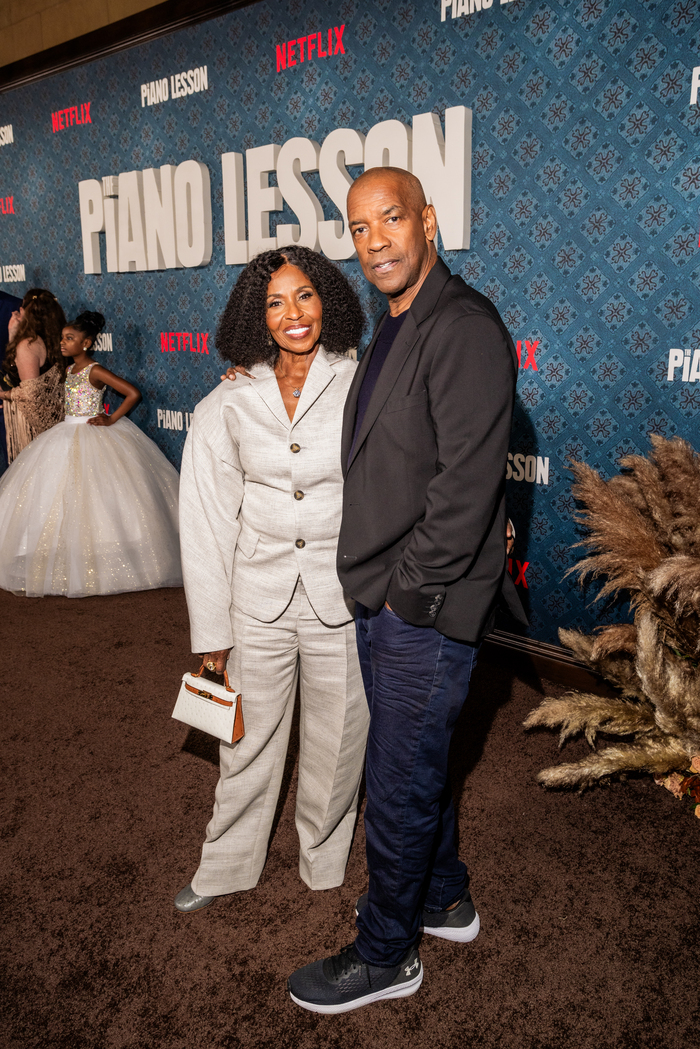 Pauletta Washington and Denzel Washington  Photo