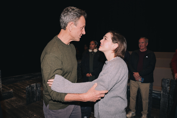 Tony Goldwyn and Zoey Deutch Photo