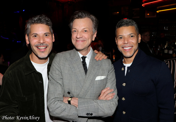 Joshua Cruz, Jim Caruso, Wilson Cruz Photo