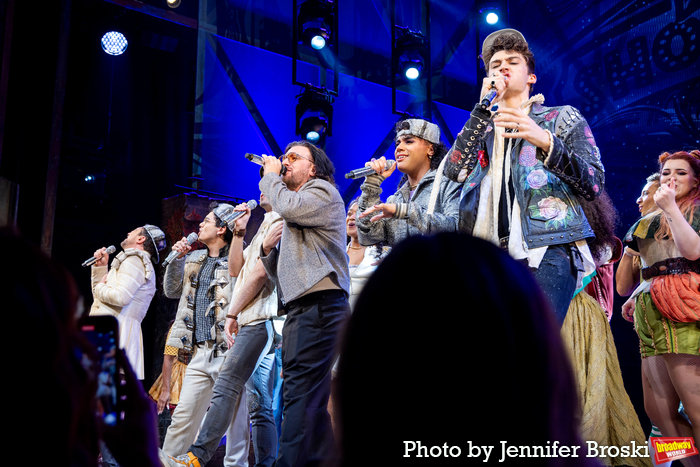 Photos: JC Chasez and the Cast of & JULIET Take Bows Following Sing-Along Performance Image