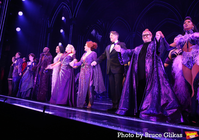 Photos: DEATH BECOMES HER Opening Night Curtain Call Image