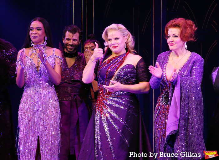 Photos: DEATH BECOMES HER Opening Night Curtain Call Image