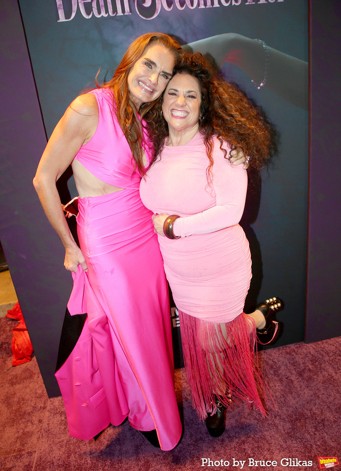 Brooke Shields and Marissa Jaret Winokur  Photo