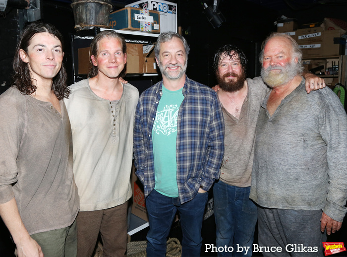 Adrian Blake Enscoe, Stark Sands, Judd Apatow, John Gallagher Jr. and Wayne Duvall Photo