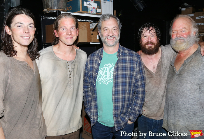 Adrian Blake Enscoe, Stark Sands, Judd Apatow, John Gallagher Jr. and Wayne Duvall Photo