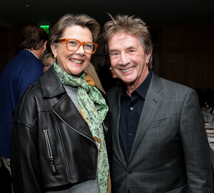 Annette Bening and Martin Short Photo