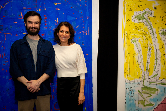 Photos: 300 PAINTINGS Opens At Vineyard Theatre  Image