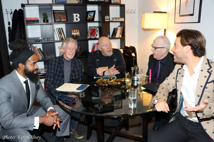 Obed Calvaire, Alan Broadbent,  Warren Vache, Jay Leonhart, Adrian Galante Photo