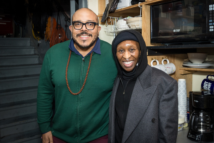 Aurin Squire and Cynthia Erivo Photo