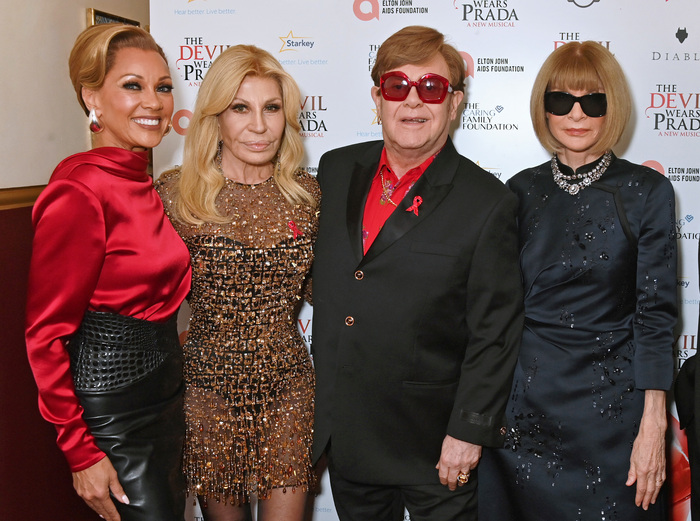 Photos: Elton John and More at THE DEVIL WEARS PRADA Gala For World AIDS Day  Image