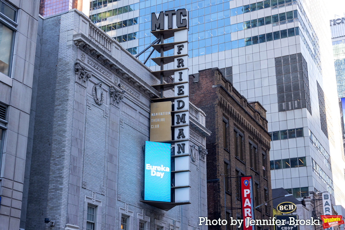 Up on the Marquee: EUREKA DAY  Image