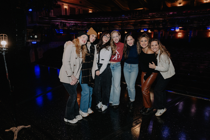 Photos: Zooey Deschanel and Jonathan Scott Visit BACK TO THE FUTURE on Broadway Image