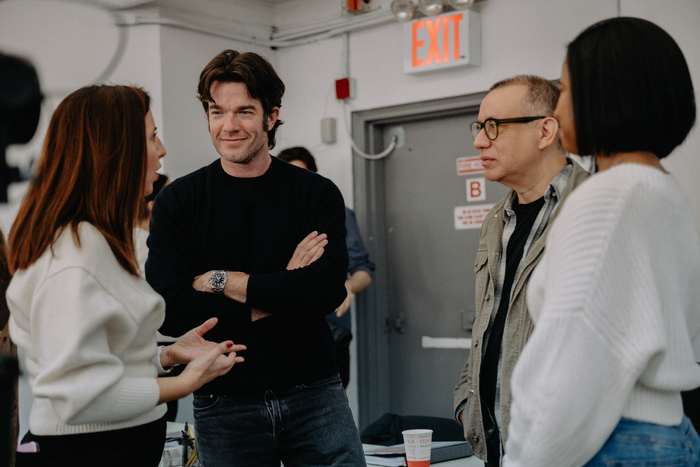 Photos: John Mulaney, Renee Elise Goldsberry & More in ALL IN Rehearsals  Image