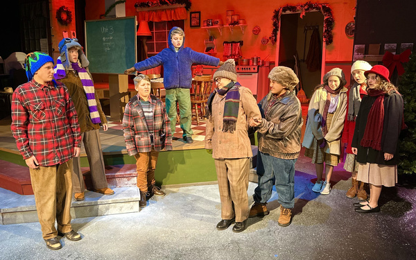 Photos: A CHRISTMAS STORY Lights Up Millbrook Playhouse  Image