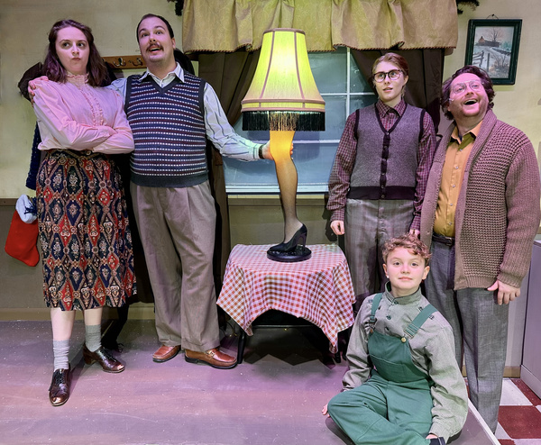 Photos: A CHRISTMAS STORY Lights Up Millbrook Playhouse  Image