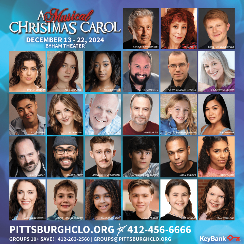 Charles Shaughnessy & More to Star in A MUSICAL CHRISTMAS CAROL at Pittsburgh CLO  Image