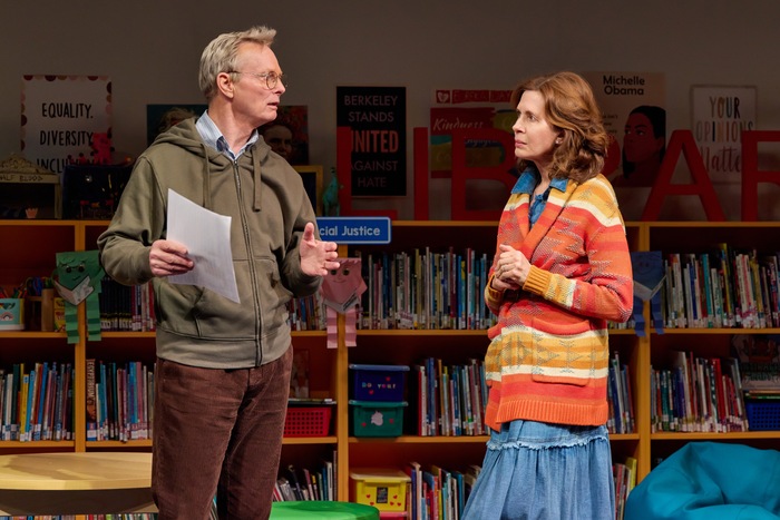 Bill Irwin and Jessica Hecht Photo