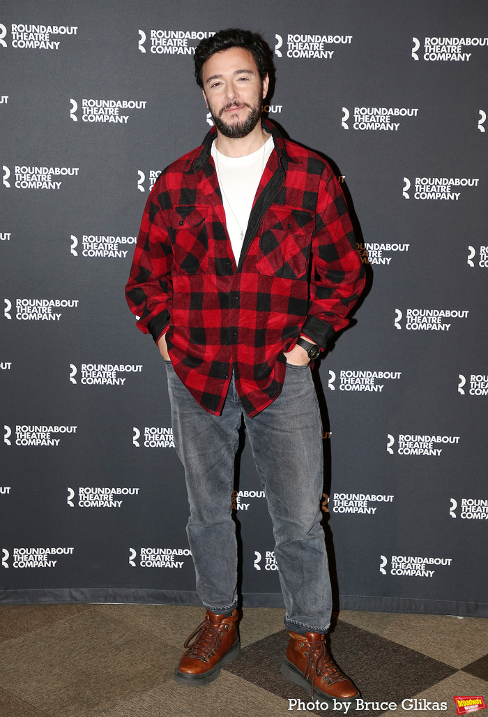 Photos: The Cast of ENGLISH on Broadway Meet the Press Image