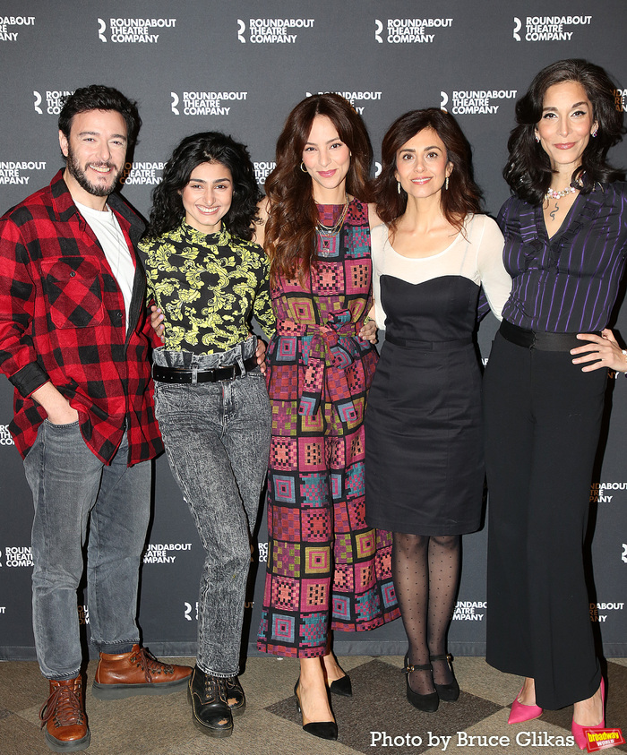 Hadi Tabbal, Ava Lalezarzadeh, Tala Ashe, Marjan Neshat and Pooya Mohseni Photo