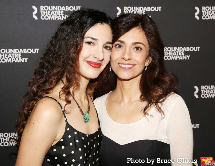 Playwright Sanaz Toossi and Marjan Neshat Photo