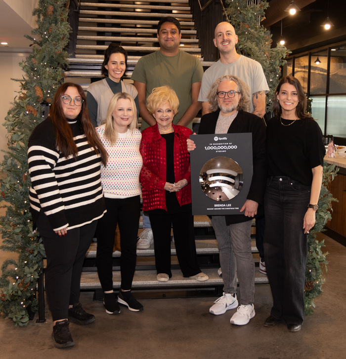 Spotify and RIAA Celebrate Brenda Lee's 'Rockin' Around The Christmas Tree'  Image