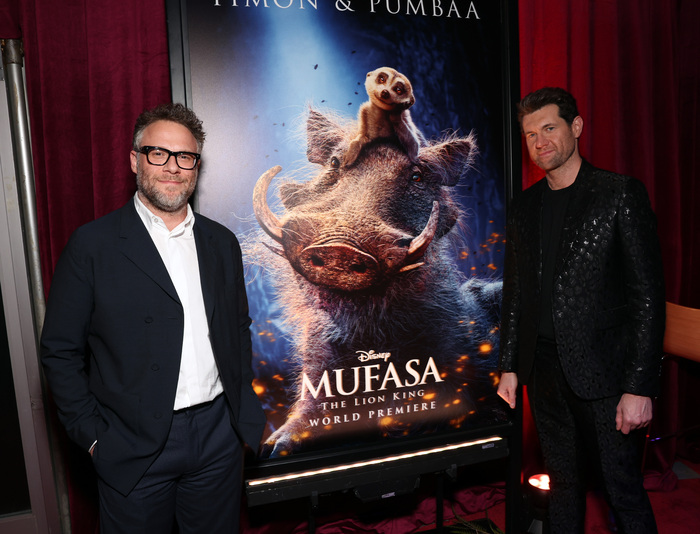 HOLLYWOOD, CALIFORNIA - DECEMBER 09: (L-R) Seth Rogen and Billy Eichner attend the wo Photo