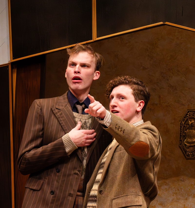 Review: HAPPY CHRISTMAS, JEEVES at Taproot Theatre Image