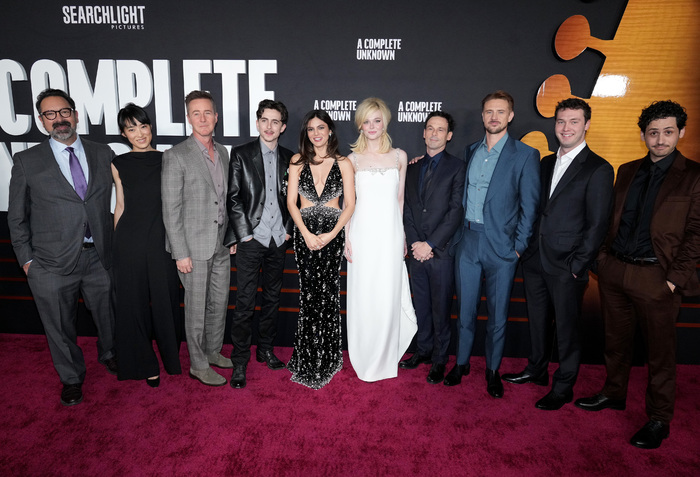 James Mangold, Eriko Hatsune, Edward Norton, Timothée Chalamet, Monica Barbaro, Elle Photo