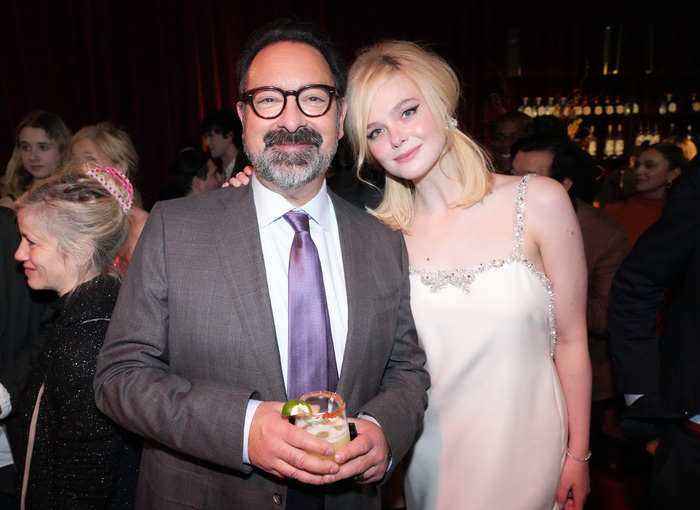 James Mangold and Elle Fanning Photo