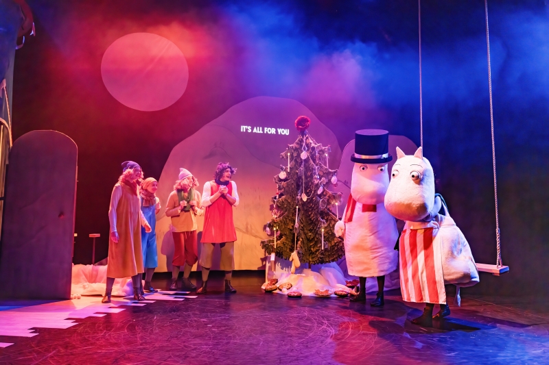 Review: CHRISTMAS COMES TO MOOMINVALLEY, Jacksons Lane  Image