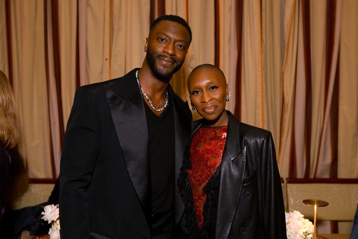 Aldis Hodge and Cynthia Erivo Photo