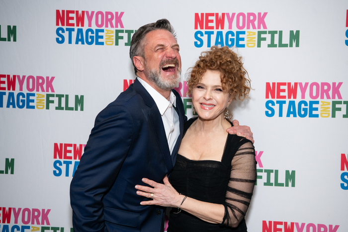 Raul Esparza, Bernadette Peters Photo