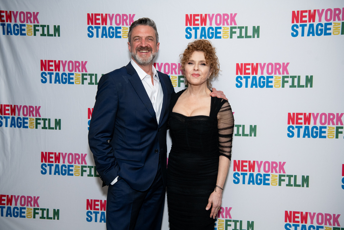 Raul Esparza, Bernadette Peters Photo