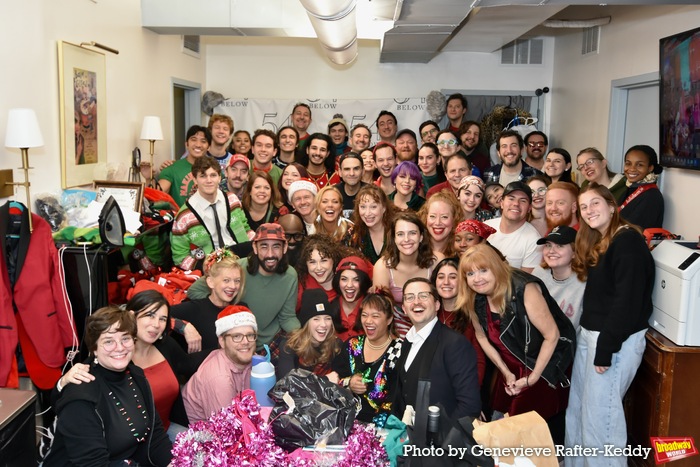 The Cast, Crew and Creative of the 14th Annual Joe Iconis Christmas Extravaganza Photo