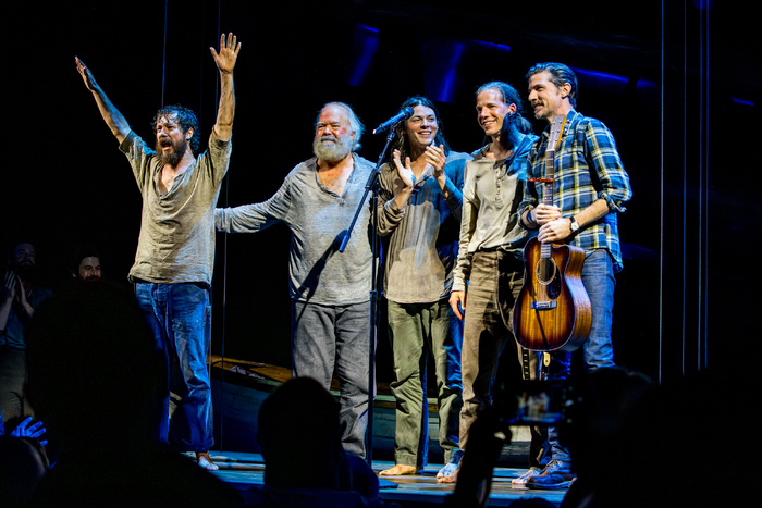 Photos/Video: Seth Avett Performs at Curtain Call of SWEPT AWAY