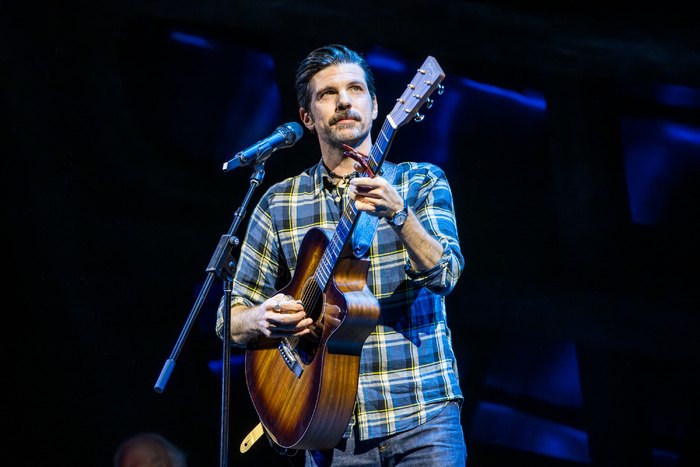 Photos/Video: Seth Avett Performs at Curtain Call of SWEPT AWAY