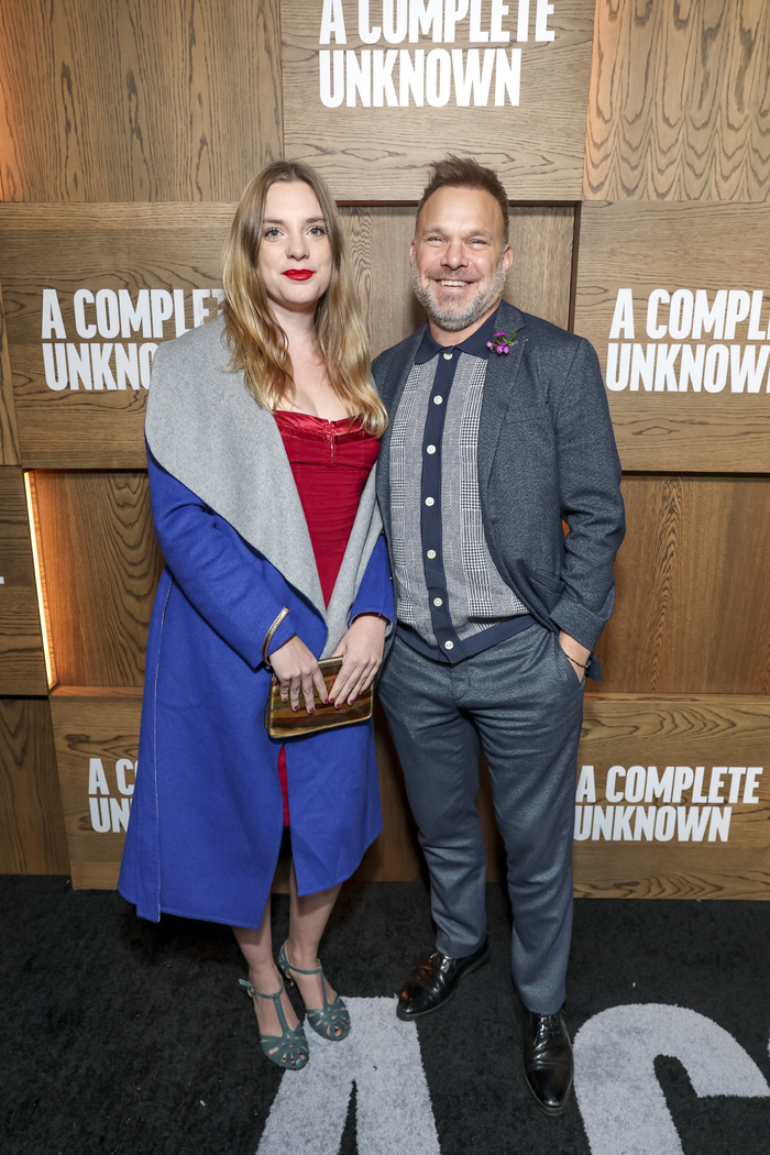 Norbert Leo Butz and guest  Photo