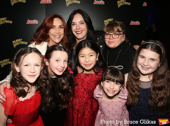 Andrea McArdle, Danielle Brisebois, Director Jenn Thompson, Hazel Vogel and The Cast  Photo