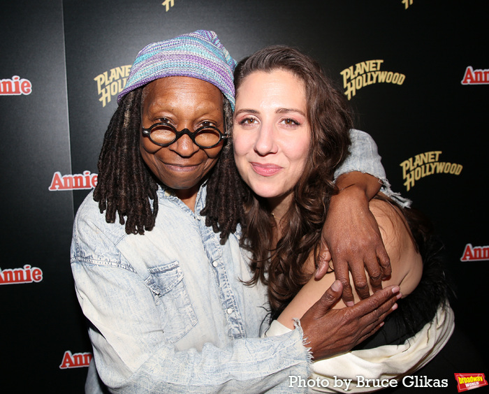 Whoopi Goldberg and Stefanie Londino  Photo