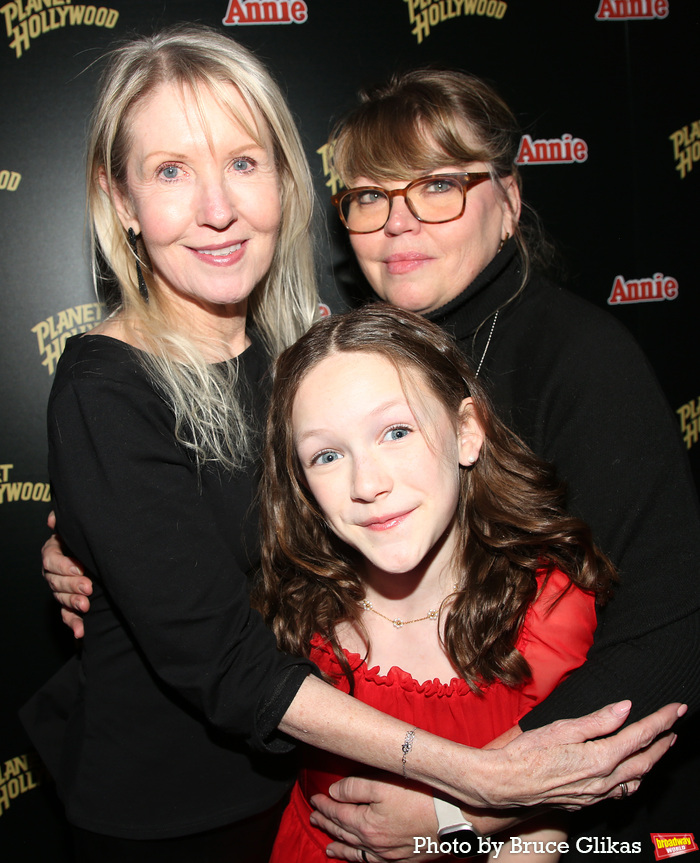 Choreographer Patti Wilcox, Director Jenn Thompson and Hazel Vogel  Photo